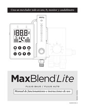 Maxtec MaxBlend Lite Manual De Funcionamiento E Instrucciones De Uso