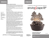 Homedics enviraScape MIDNIGHT VALLEY Manual De Instrucciones E Información De Garantía