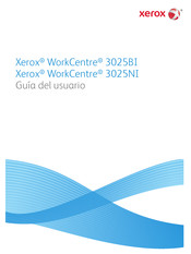 Xerox WorkCentre 3025BI Guia Del Usuario