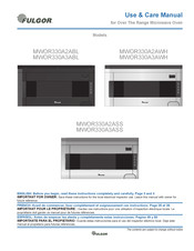 FULGOR MWOR330A3ABL Manual De Uso Y Cuidado