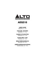 Alto Professional AEQ215 Guia Del Usuario
