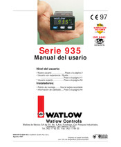 Watlow 935 Serie Manual Del Usario