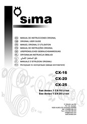 Sima CX-20 Manual De Instrucciones