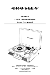 Crosley CR8005D Manual De Instrucciones