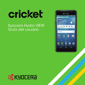 Kyocera Hydro VIEW Guia Del Usuario