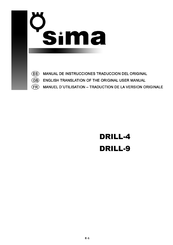 Sima DRILL-4 Manual De Instrucciones