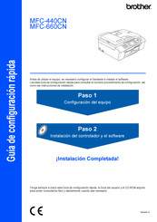 Brother MFC440CN Guía De Configuración Rápida