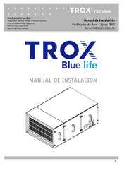 Trox Blue life FFXD 1500 Manual De Instalación