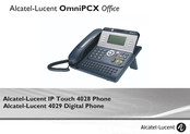 Alcatel-Lucent OmniPCX Office 4029 Manual De Instrucciones