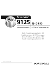 Powerware 9125 Guia De Instalacion