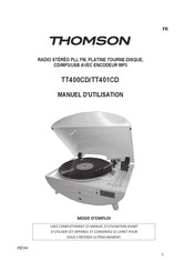 THOMSON TT401CD Manual De Instrucciones