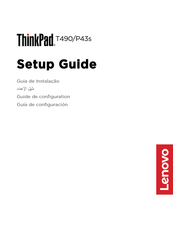 Lenovo ThinkPad P43s Guía De Configuración