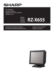 Sharp RZ-X655 Manual Tecnico