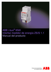 ABB i-bus ZS/S 1.1 Manual Del Producto