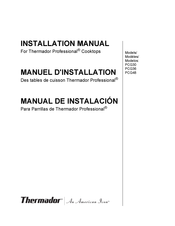 Thermador PROFESSIONAL PCG30 Manual De Instalación