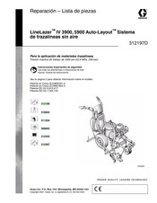 Graco Auto-Layout 5900 Reparación - Lista De Piezas