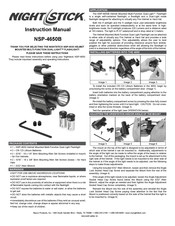 Nightstick NSP-4650B Manual De Instrucciones