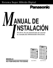 Panasonic KX-TD1232AG Manual De Instalación