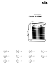 Frico Panther 15 Manual Del Usuario