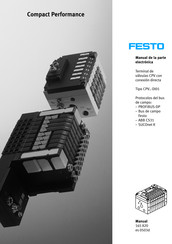 Festo CPV -DI01 Serie Manual De Instrucciones