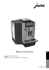 Jura X6 Modo De Empleo