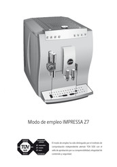 Jura IMPRESSA Z7 Modo De Empleo