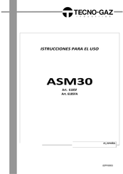 Tecno-gaz ASM30 Istrucciones Para El Uso