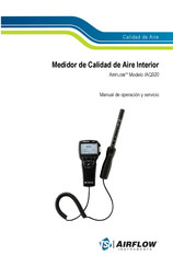 Airflow Instruments IAQ920 Manual De Operación Y Servicio