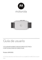 Motorola BARK200U Guía De Usuario