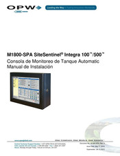 OPW M1800-SPA SiteSentinel Integra 100 Manual De Instalación