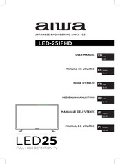 Aiwa LED-251FHD Manual De Usuario