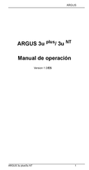 Argus 3u plus Manual De Operación