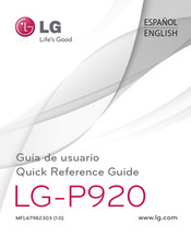 LG P920 Guía De Usuario