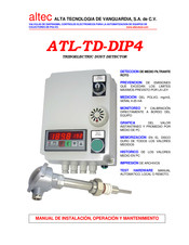 Altec ATL-TD-DIP4 Manual De Instalación, Operación Y Mantenimiento