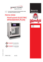 Wendy's FlexFusion ELECTRIC SPACESAVER FSE-610 Manual De Instalación