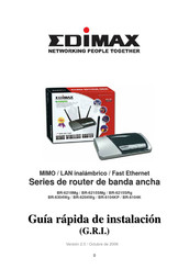 Edimax BR-6215SRg Guía Rápida De Instalación