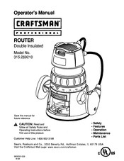 Craftsman professional 315.269210 Manual Del Usuario