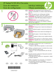 HP Deskjet F4100 Serie Guia De Instalacion