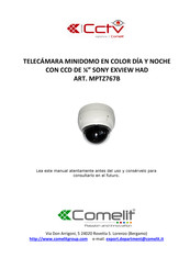 Comelit MPTZ767B Manual Del Usuario