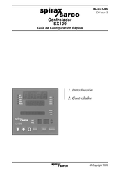 Spirax Sarco SX100 Guía De Configuración Rápida