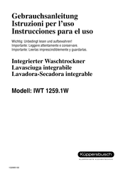 Kuppersbusch IWT 1259.1W Instrucciones Para El Uso