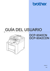 Brother DCP-9040CN Guia Del Usuario