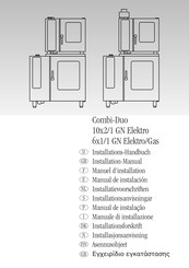 Rational Combi-Duo 6x1/1 GN Elektro Manual De Instalación