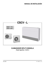 Technibel CSCV 175 L Manual De Instalación