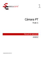 Secucore Cámara PT Manual De Operación