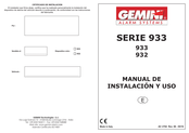 Gemini 932 Manual De Instalacion Y Uso