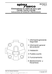 Spirax Sarco CA10S Instrucciones De Instalación Y Mantenimiento