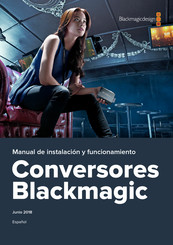 Blackmagic Design MiniConverter SDI Distribution 4K Manual De Instalación Y Funcionamiento