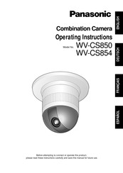 Panasonic WV-CS850 Manual Del Usuario