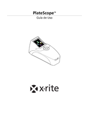 X-Rite PlateScope Guía De Uso